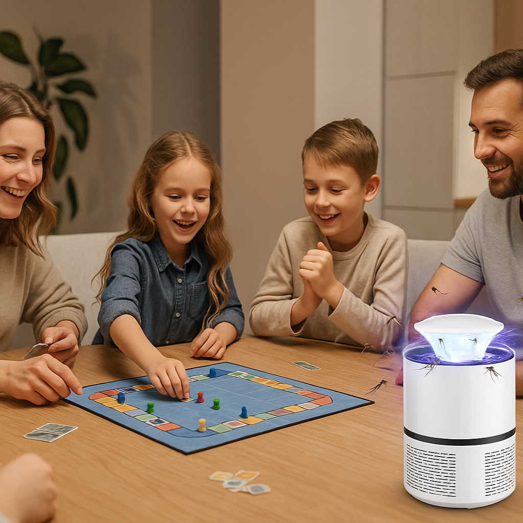 Lámpara mata mosquitos LED con USB